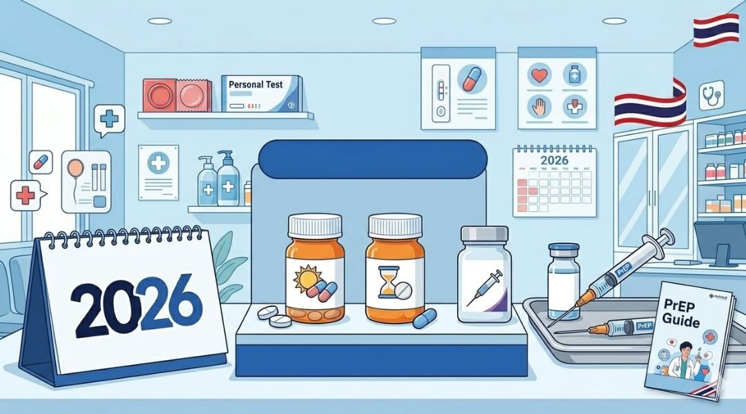 รีวิวเพร็พ (PrEP) ยี่ห้อต่างๆ ในไทย: เลือกแบบไหนดี? คู่มืออัปเดต 2026